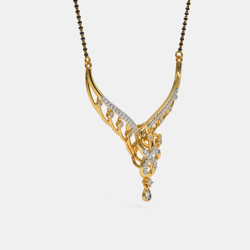 The Astikya Convertible Mangalsutra Pendant - image 9