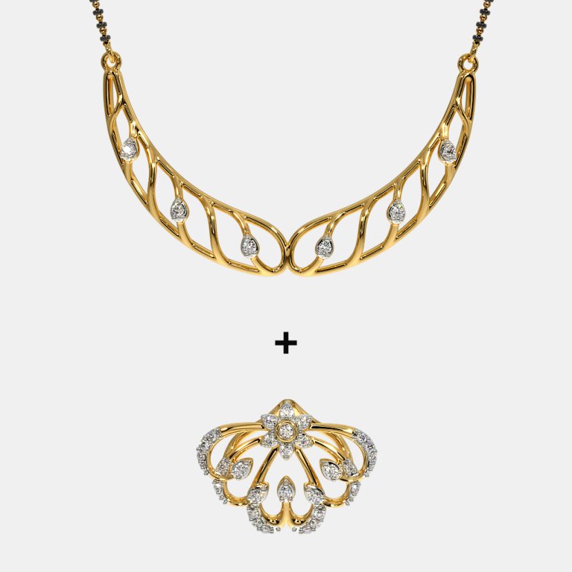 The Ayomi Convertible Mangalsutra Pendant - image 4