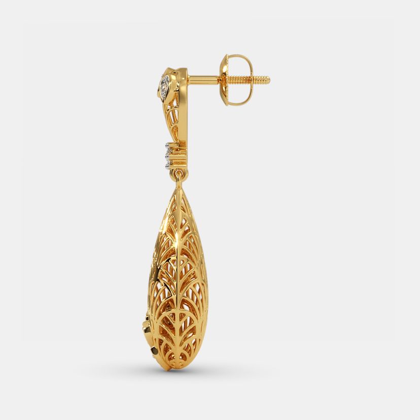 The Abir Drop Earrings - image 4