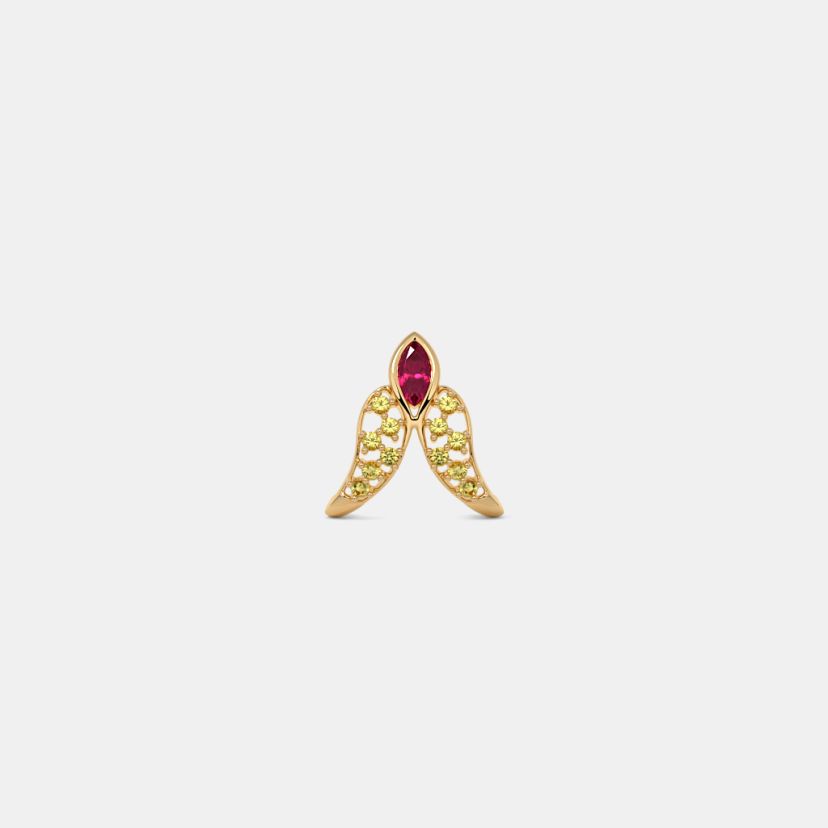 The Suryika J Hoop Earrings - image 5