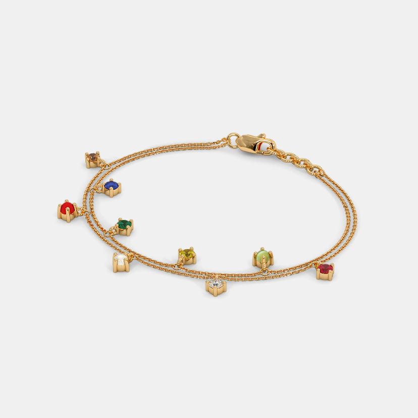 The Nerina Navratna Bracelet - image 4