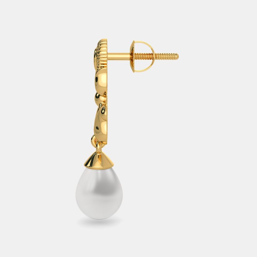 The Vedika Drop Earrings - image 4