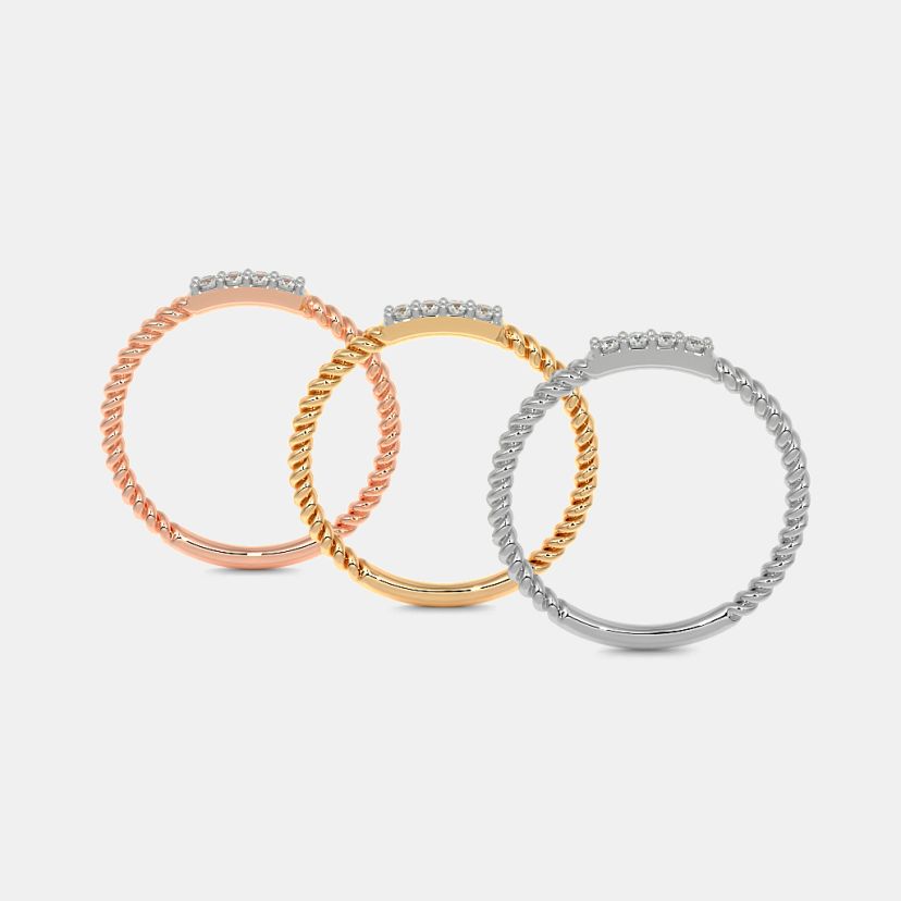The Shaina Stackable Ring - image 9