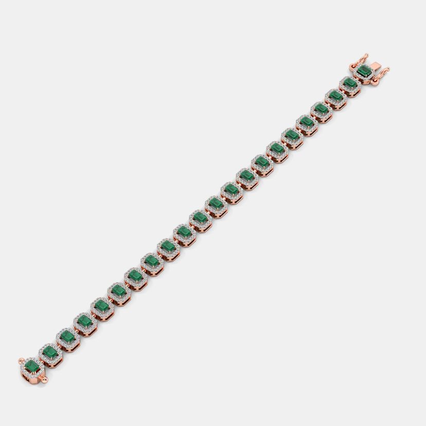 The Emerald Octet Tennis Bracelet - image 5