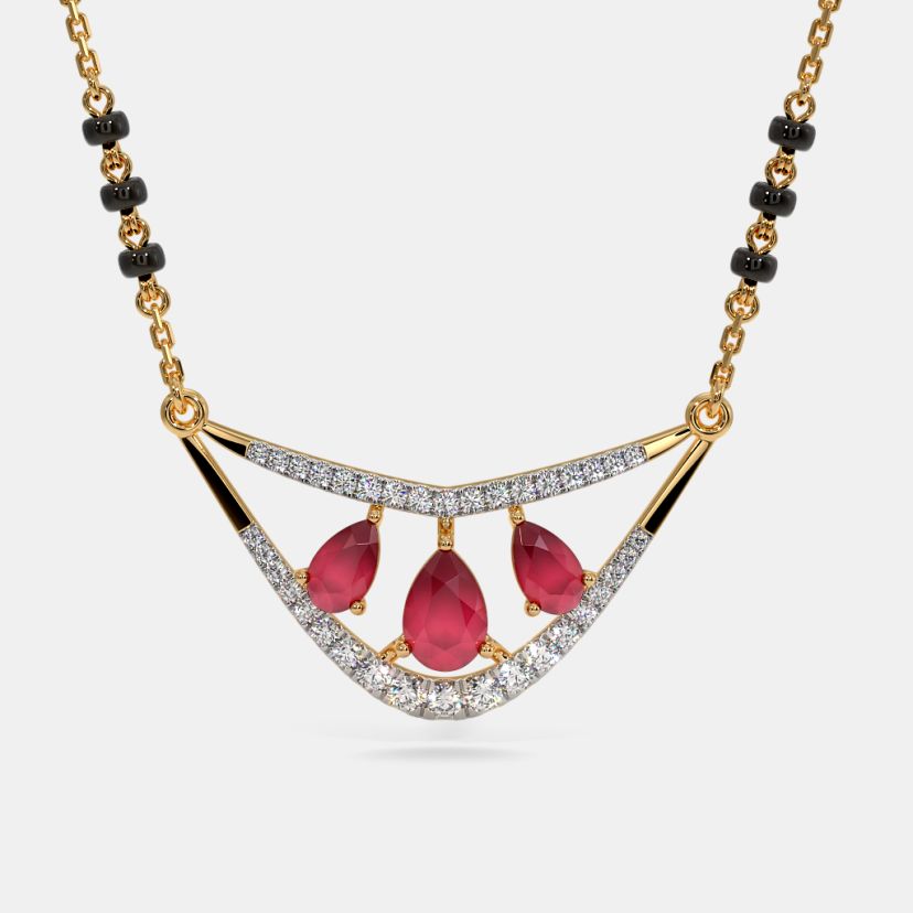 The Pearoruby Mangalsutra Necklace - image 1