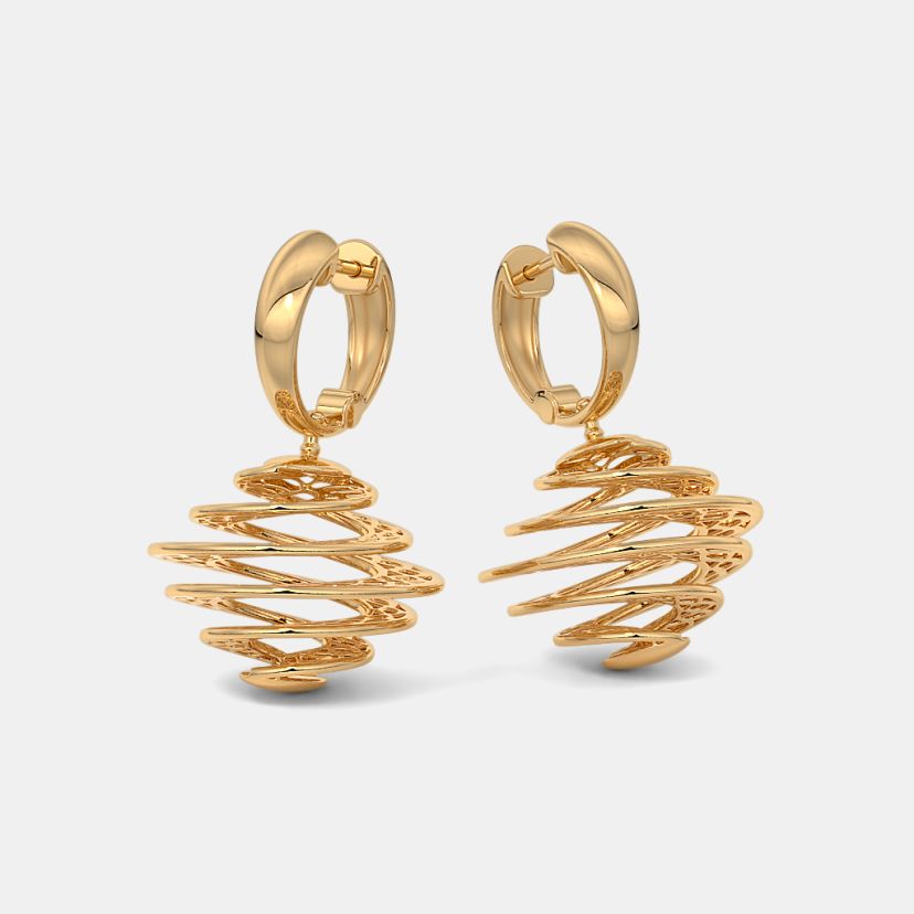 The Solora Dangle Hoop Earrings - image 5