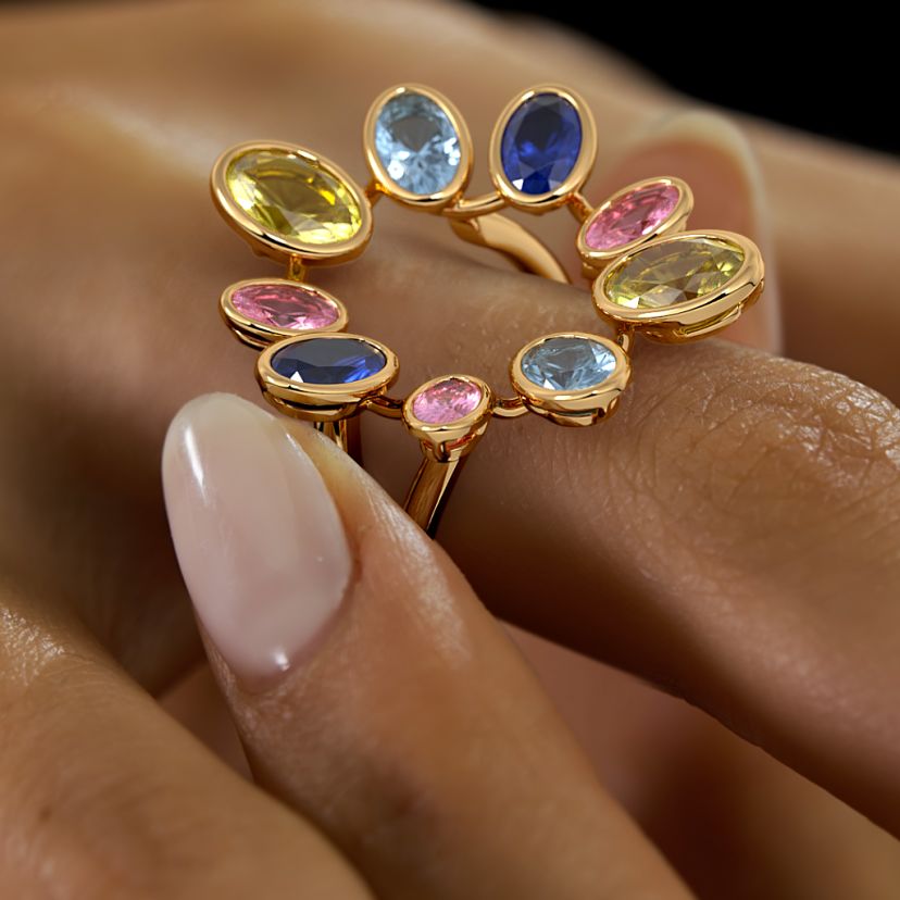 The Xyvarian Cocktail Ring - image 6