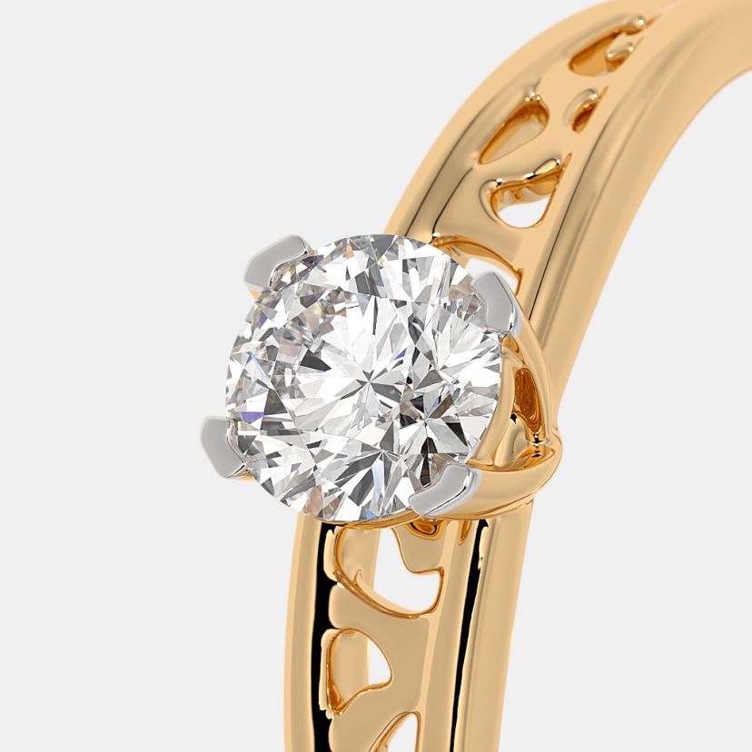 The Nerixa Solitaire Engagement Ring - image 5