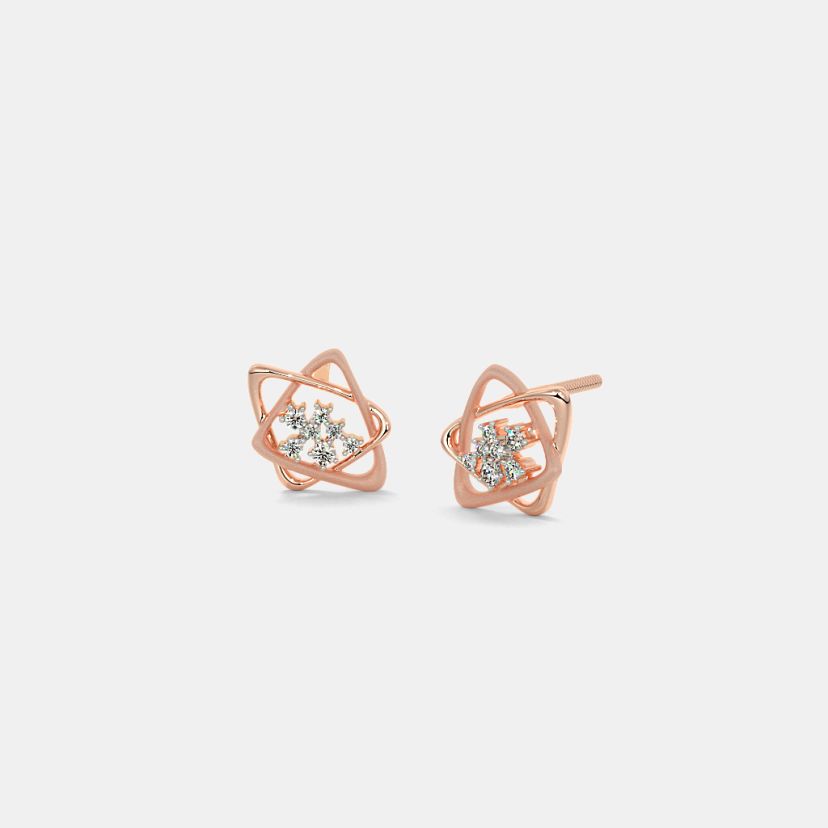 The Starry Sparkle Stud Earrings - image 1