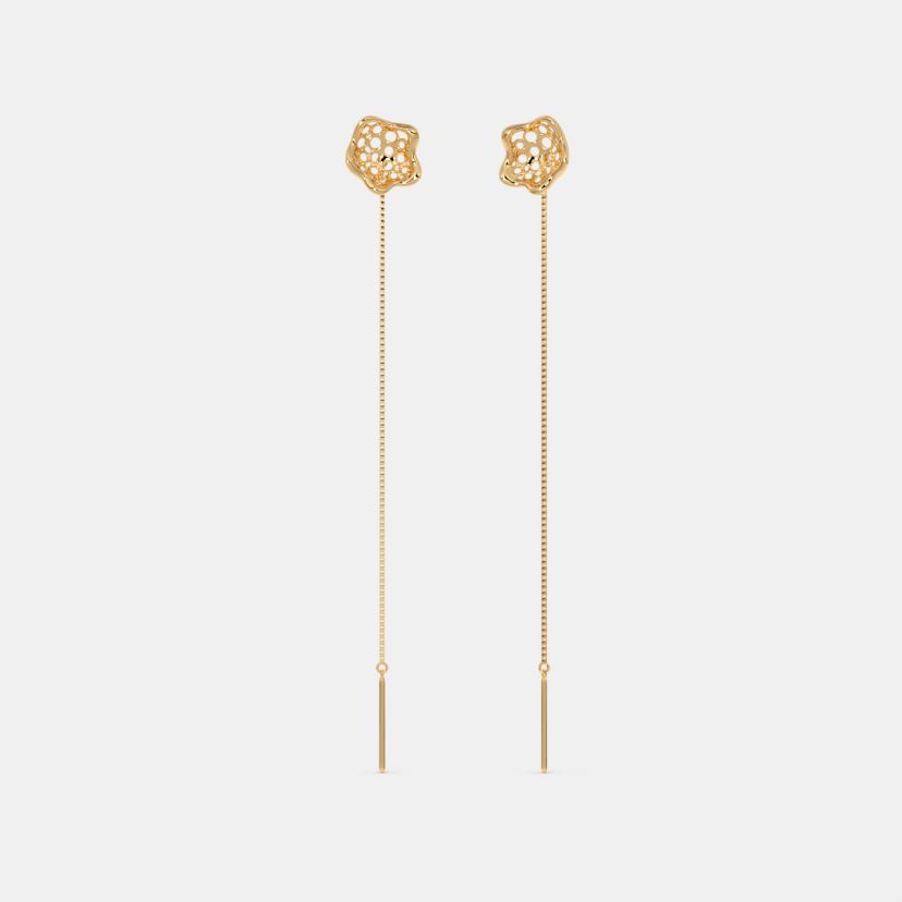 The Aozora Sui Dhaga Earrings - image 1