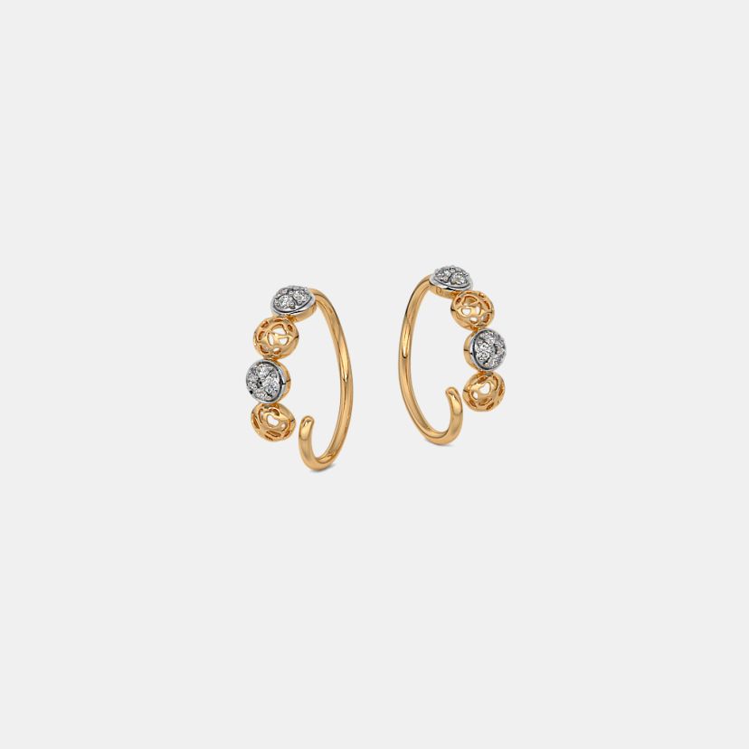 The Yumira Huggie Earrings - image 5