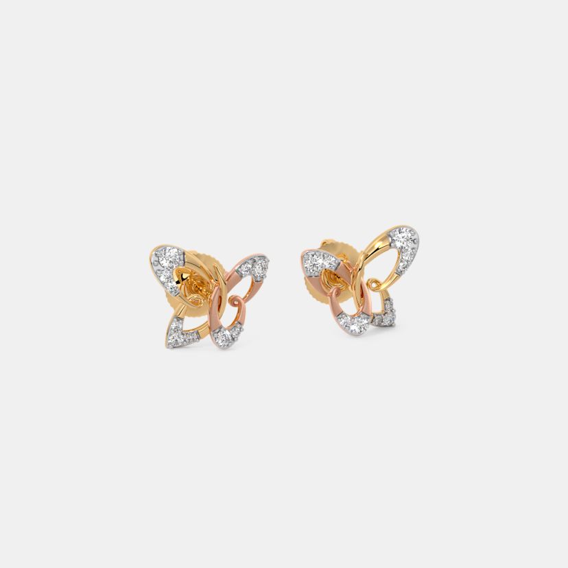 The Twinned Wings Stud Earrings - image 6