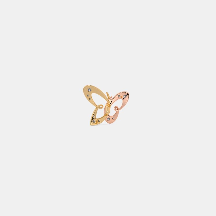 The Twinned Wings Stud Earrings - image 8