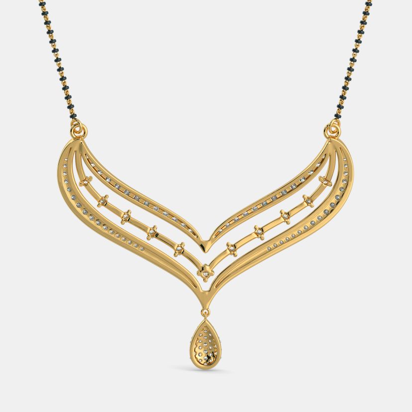 The Medhavini Mangalsutra Pendant - image 7