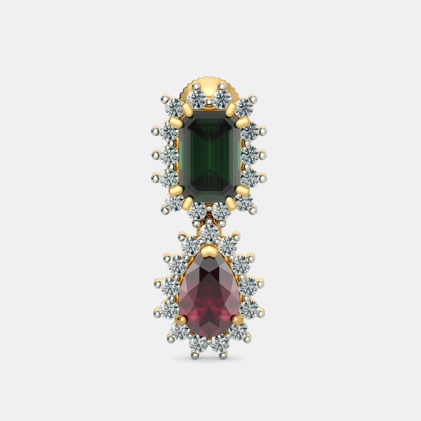 The Detachable Kalakriti Drop Earrings - image 7