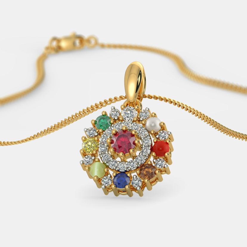 Navratna hotsell pendant price