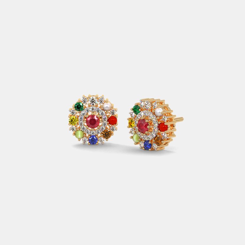 The Priyala Stud Earrings - image 1
