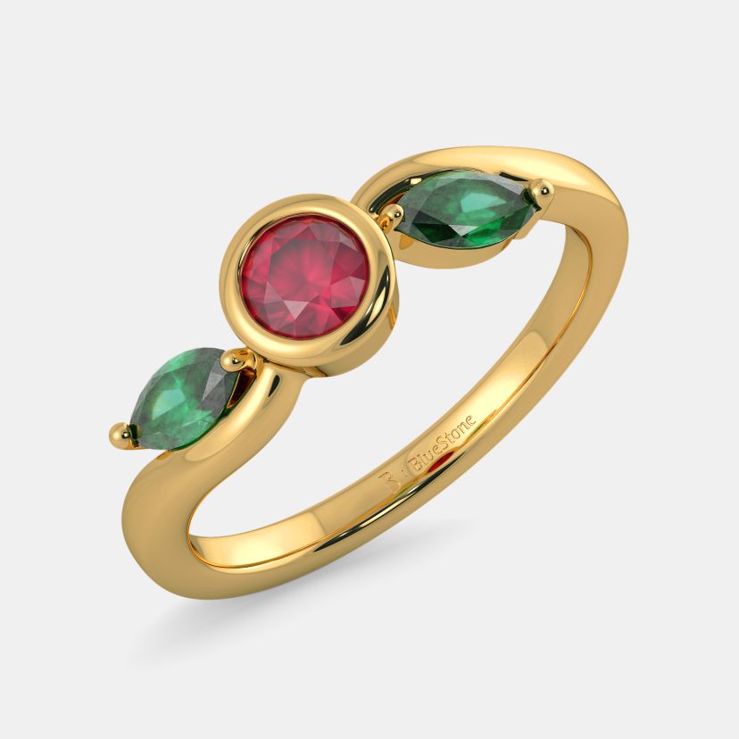 The Flaura Trinity Ring - image 1