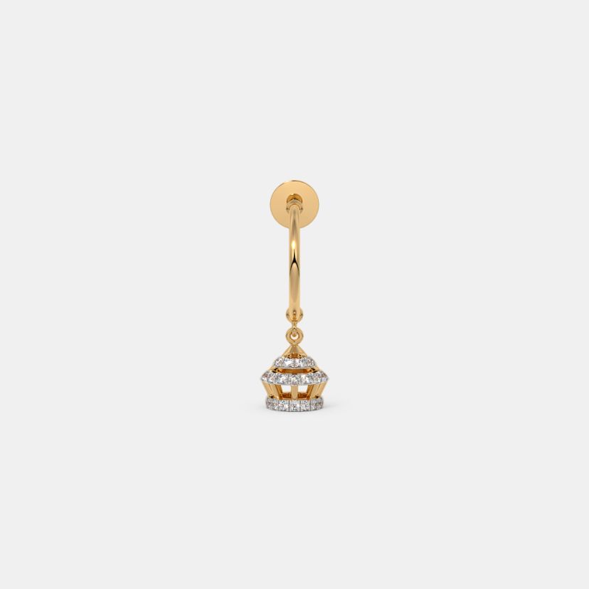 The Mekhai Dangle Hoop Earrings - image 4