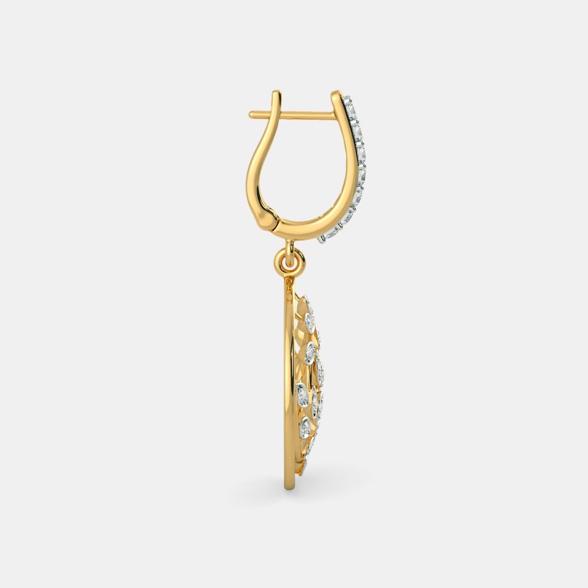 The Cordial Leaves Hoop Earrings - image 6
