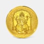20 gram 24 KT Ganesh Gold CoinFront