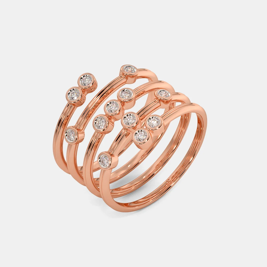 The Isana Spiral Ring alternate view 1