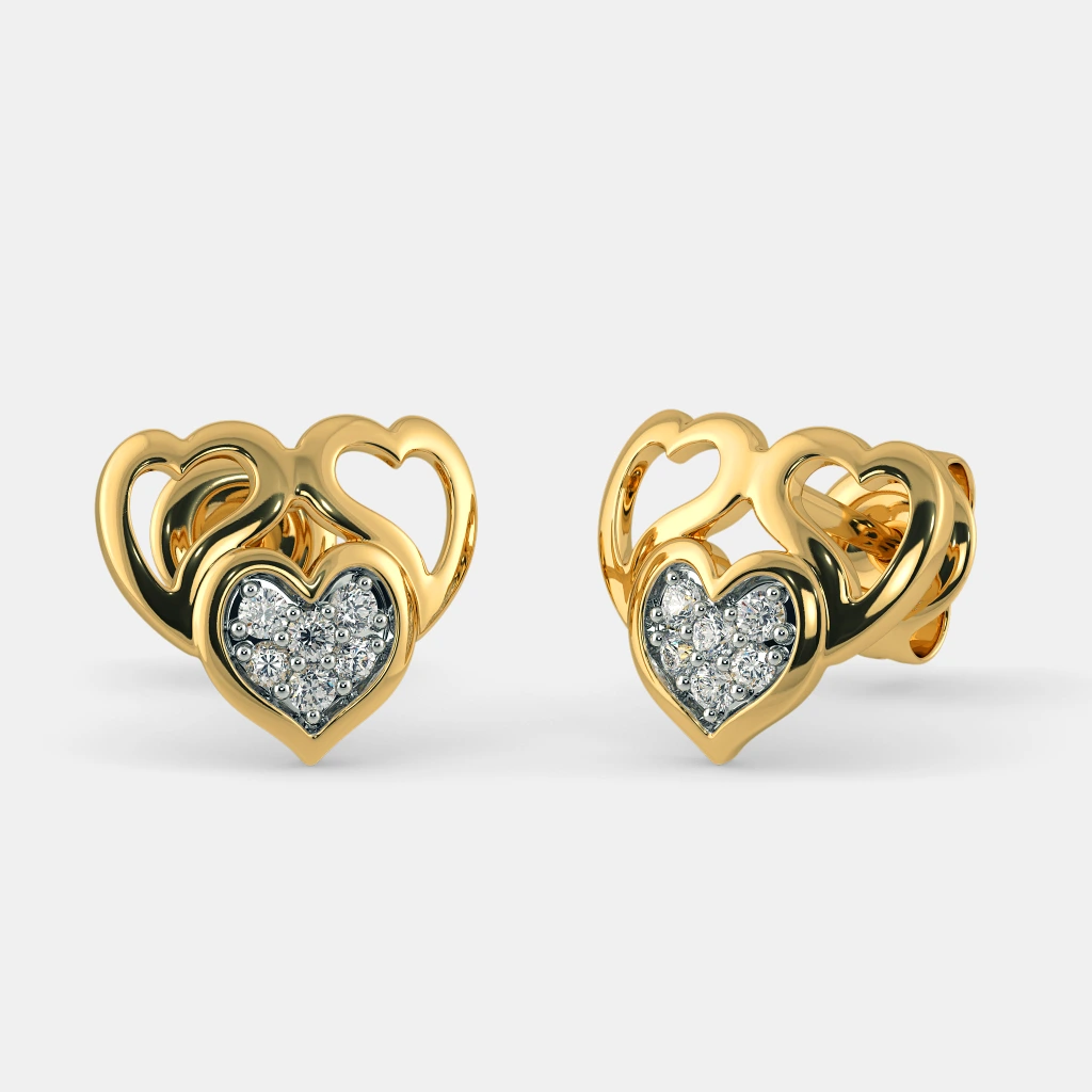 The Adora Stud Earrings | BlueStone.com