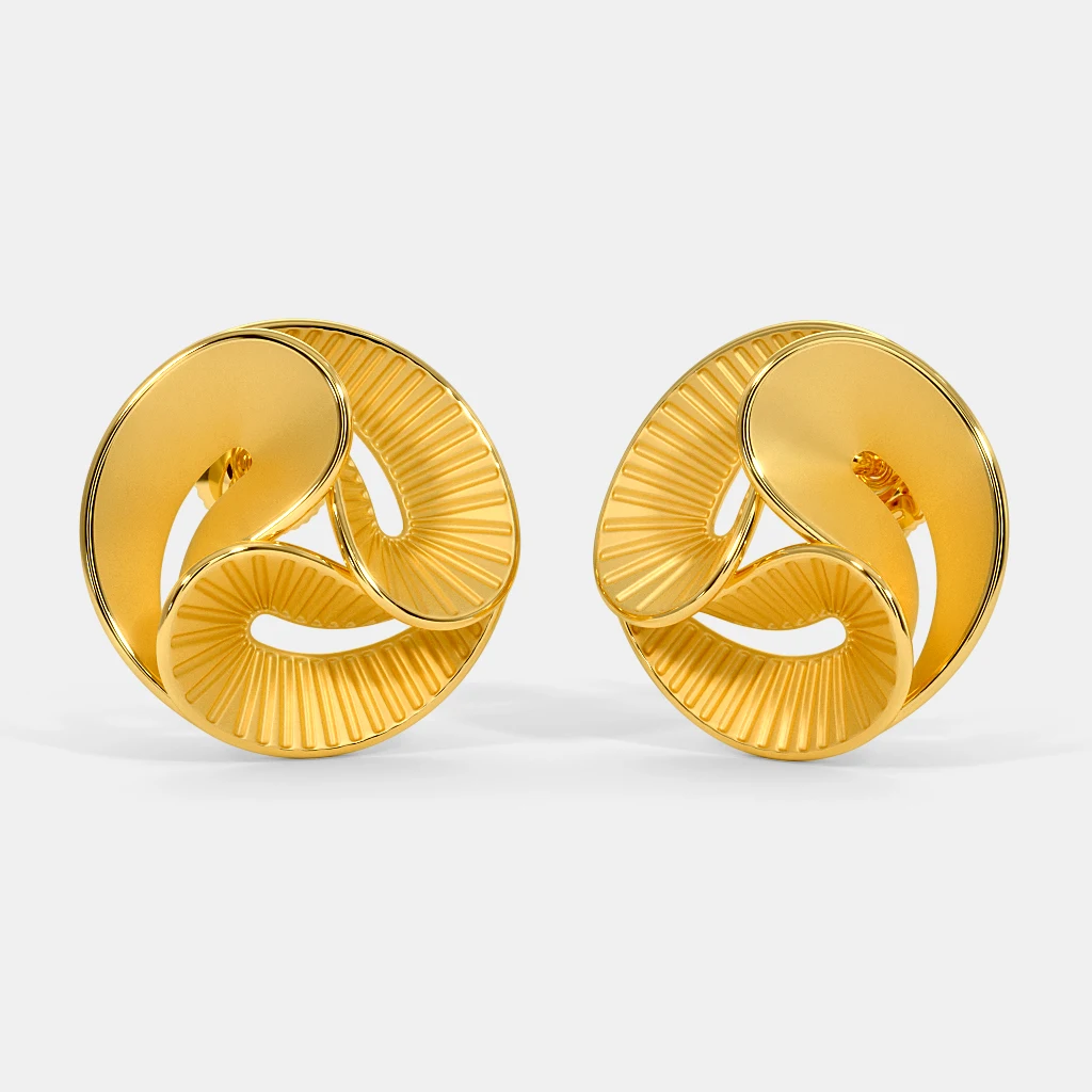 The Sovann Stud Earrings | BlueStone.com