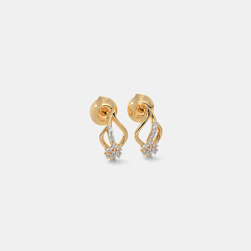 The Chitrita Stud Earrings | BlueStone.com