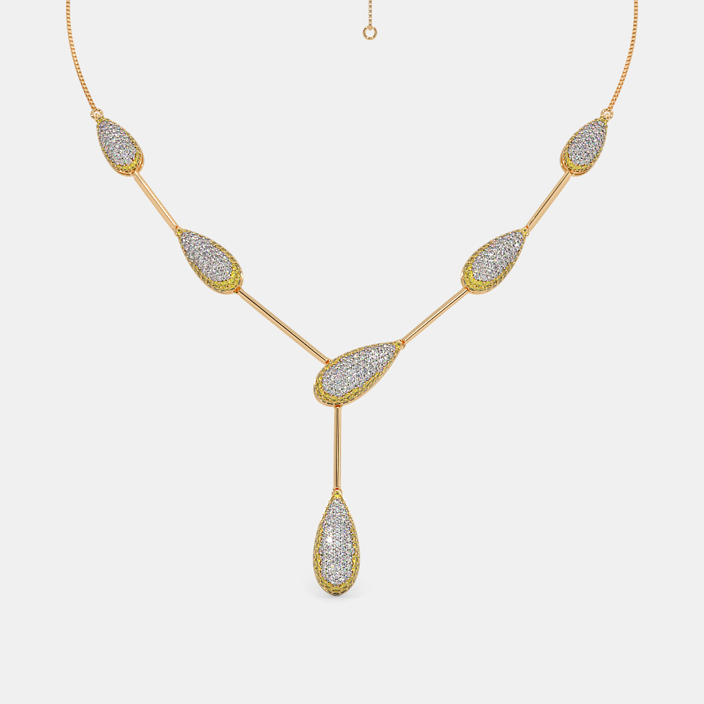 The Golden Stanza Station Necklace