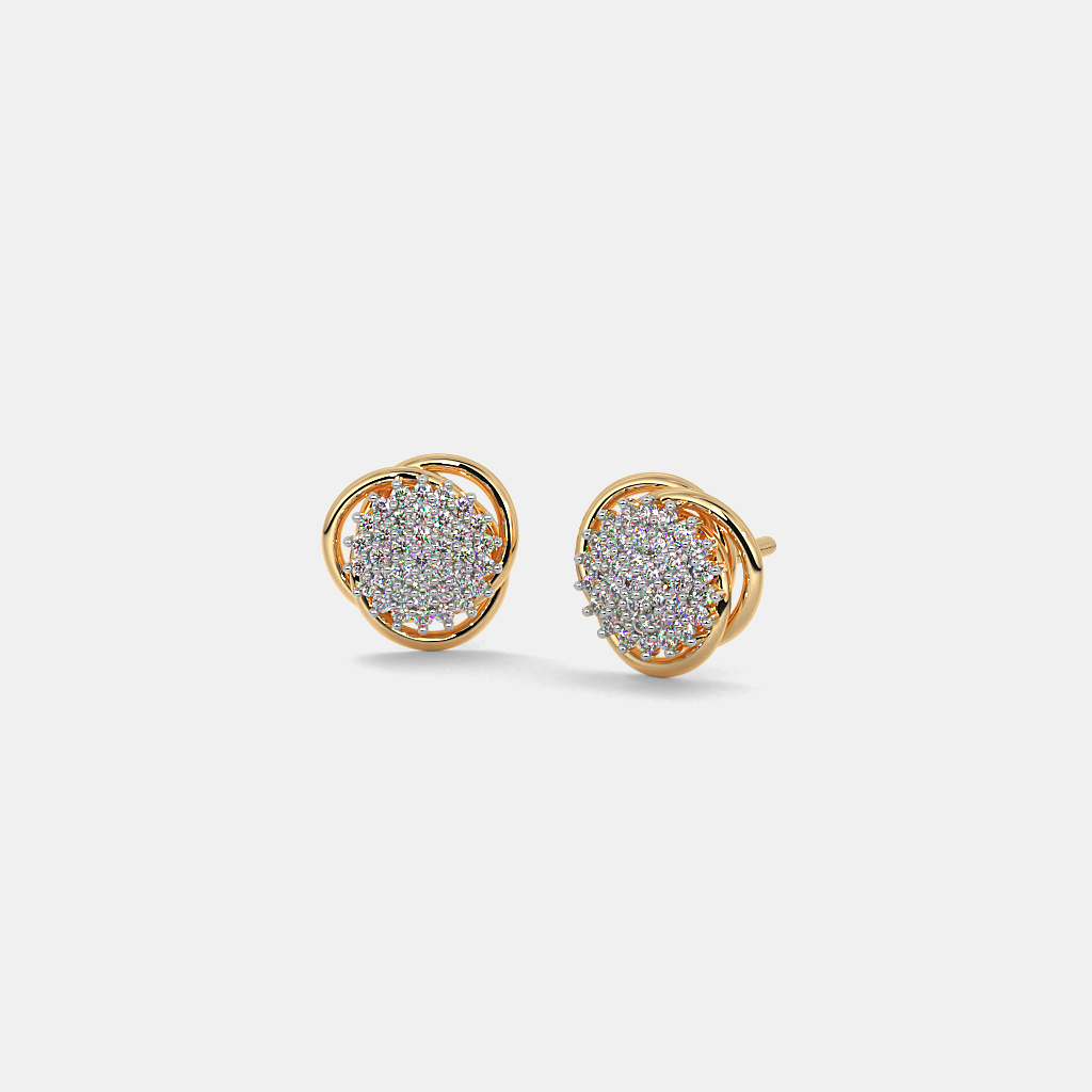 The Cygnus Stud Earrings | BlueStone.com