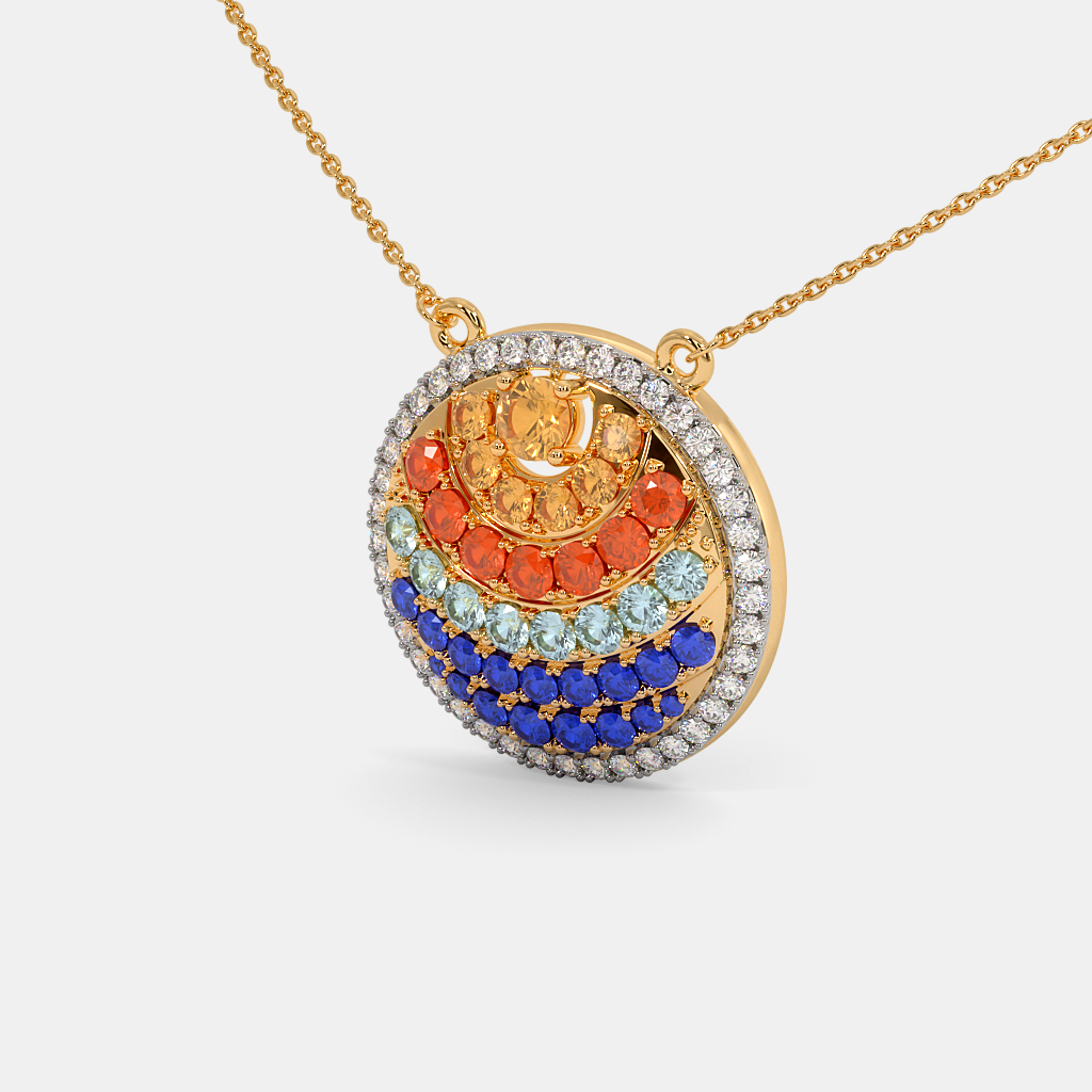 The Cosmic Crescendo Pendant Necklace