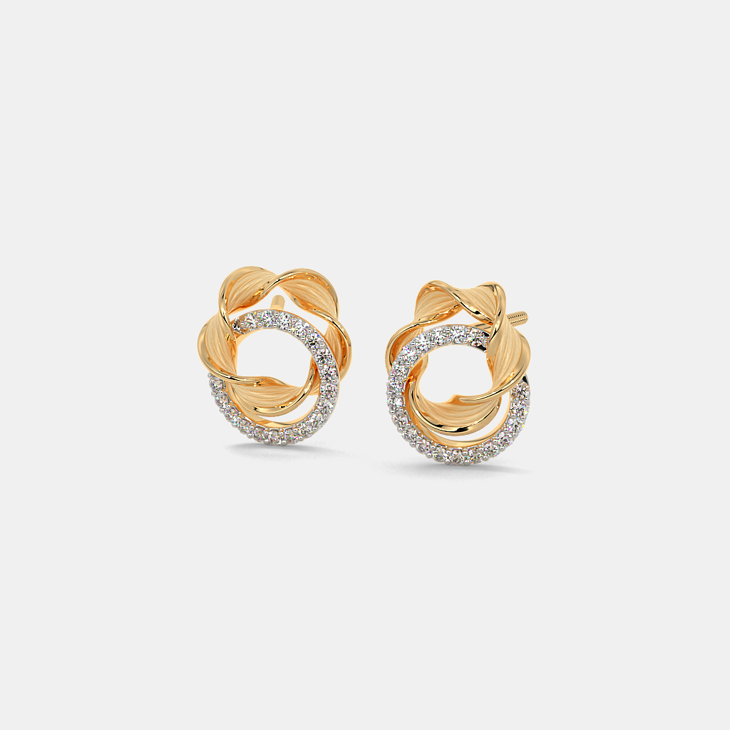 The Aliye Stud Earrings | BlueStone.com