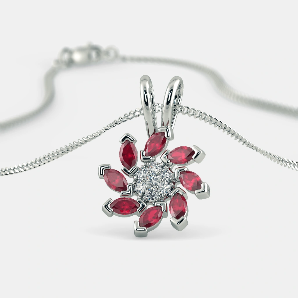 The Flowery Panache Pendant