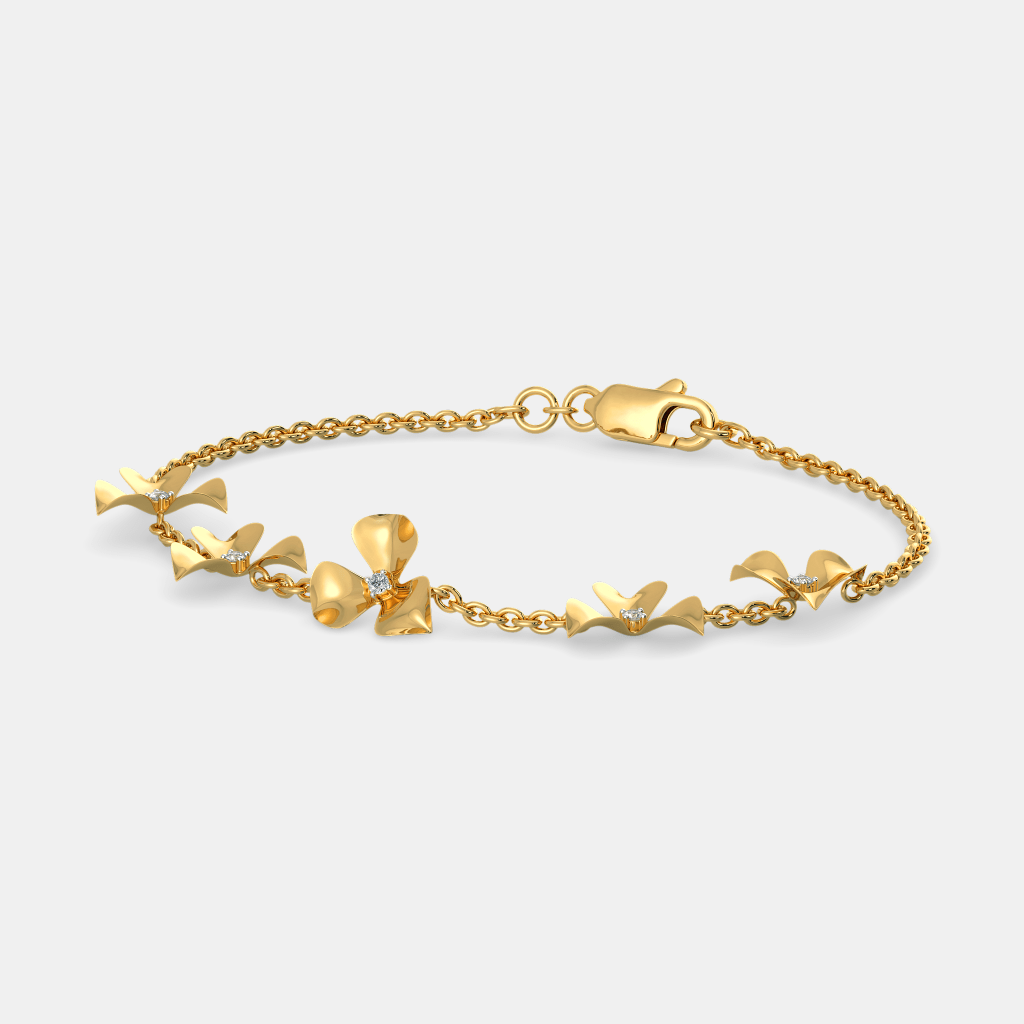 The Caressing Flora Bracelet | BlueStone.com