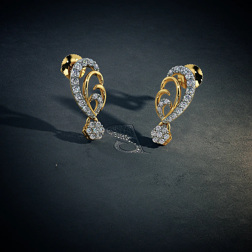 The Sunrise Stud Earrings