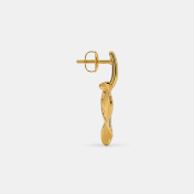 The Amina Drop Earrings - thumb 6