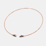 The Elayne Torque Necklace - thumb 1