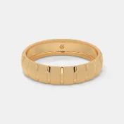 The Oralie Textured Band Ring For Him - thumb 5