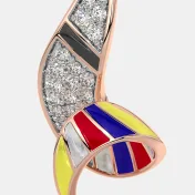 The Graffique Drop Earrings - thumb 5