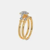 The Caricia Bridal Ring Set - thumb 10