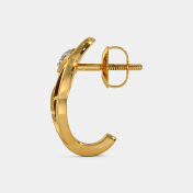 The Haelyn J Hoop Earrings - thumb 5