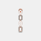 The Moderna Dangler Earrings - thumb 4