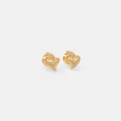 The Herz Stud Earrings - thumb 6
