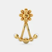 The Kanan Front Back Earrings | BlueStone.com