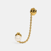 The Keanu Multi Pierced Stud Earrings - thumb 4