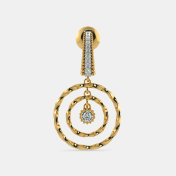 The Barrie circle Drop Earrings - thumb 7