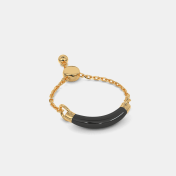 The Zwart Black Slider Ring - thumb 1