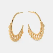The Feya Hoop Earrings - thumb 5