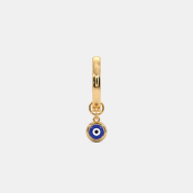 The Presidio Evil Eye Hoop Earrings - thumb 6